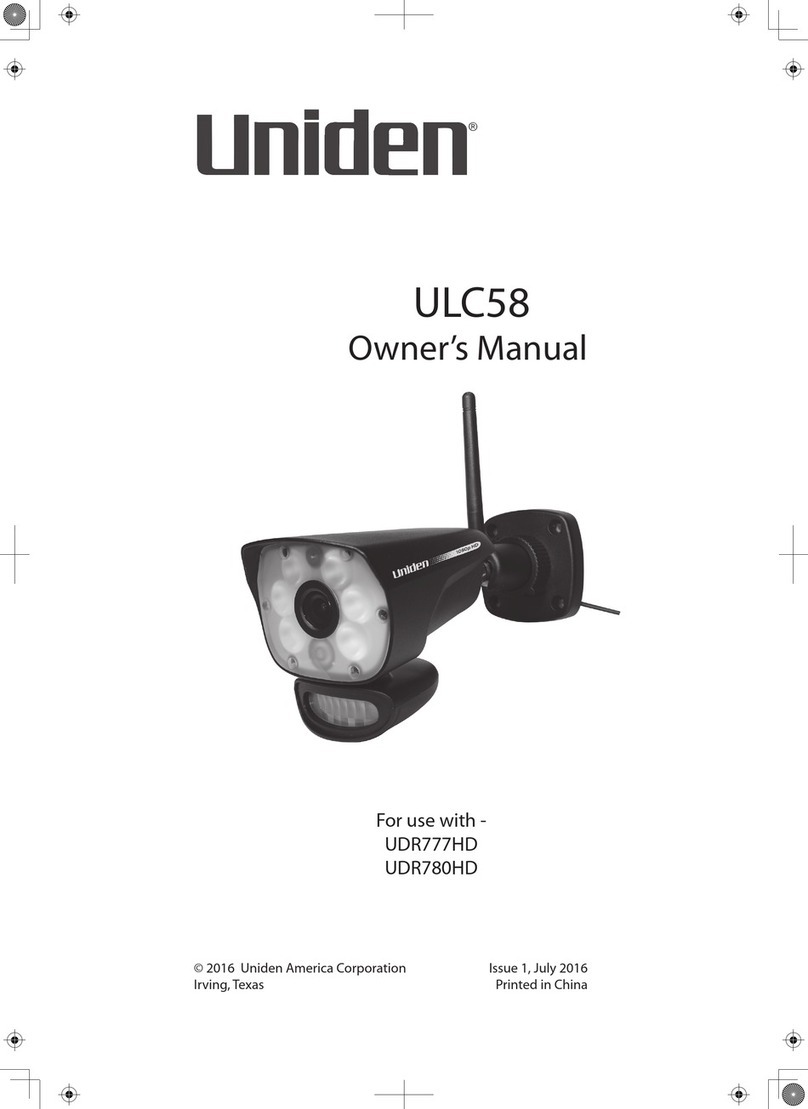 Uniden ULC58 User manual