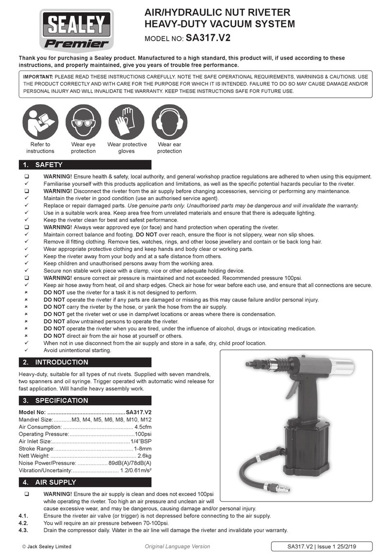Sealey SA317.V2 User manual