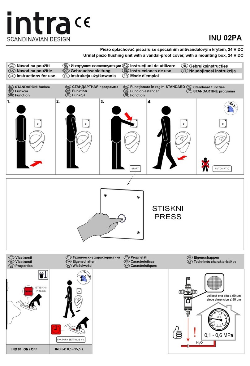 Intra INU 02PA User manual