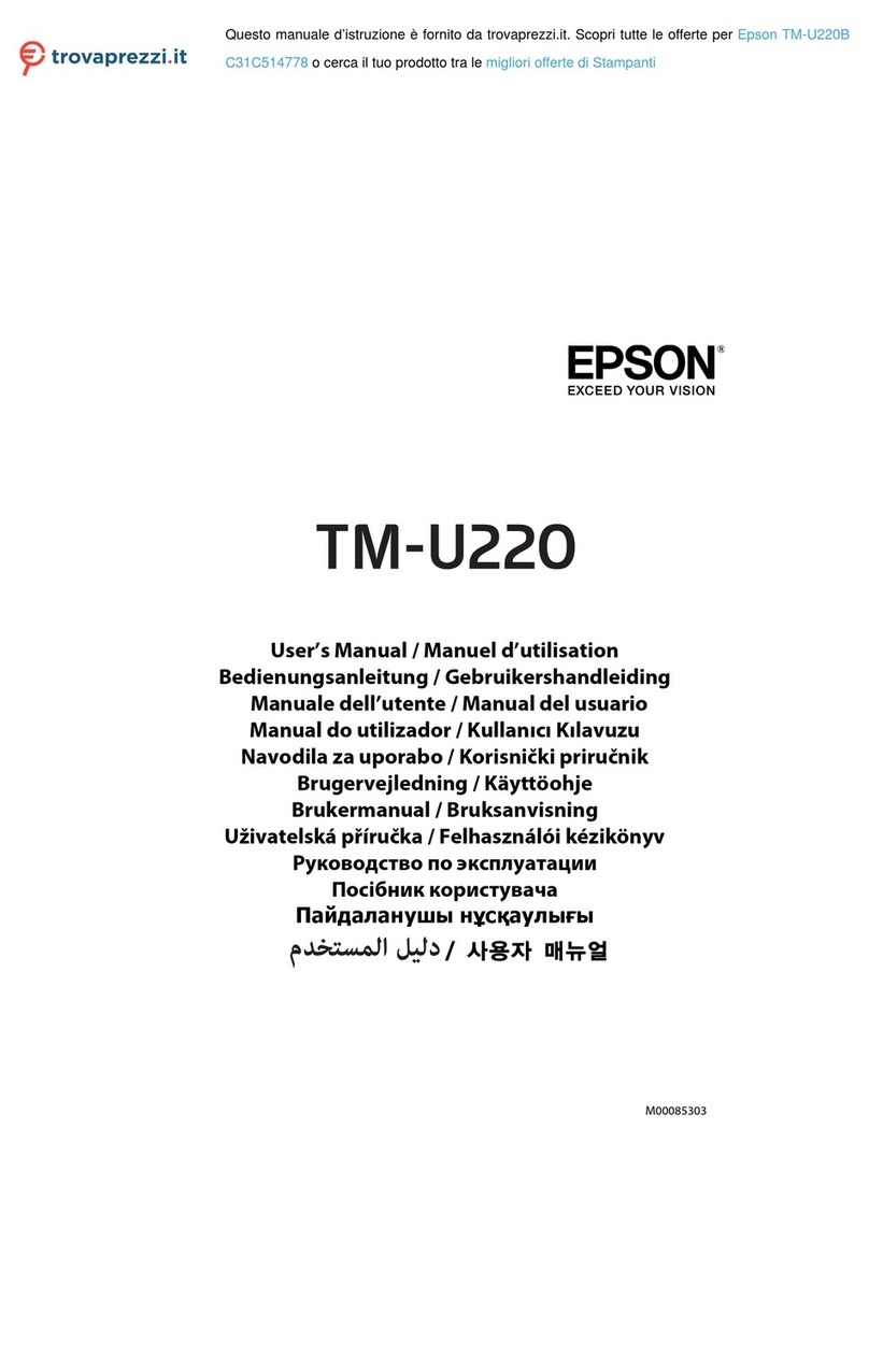 Epson C31C514778 User manual