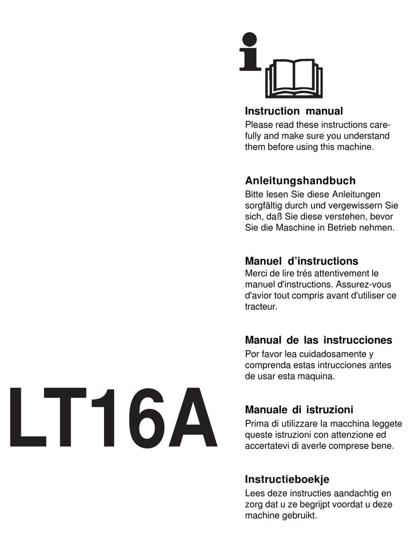Jonsered LT16A instruction manual