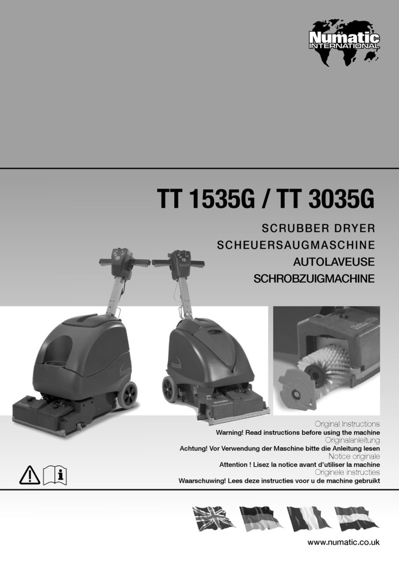 Numatic TT 1535G instructions
