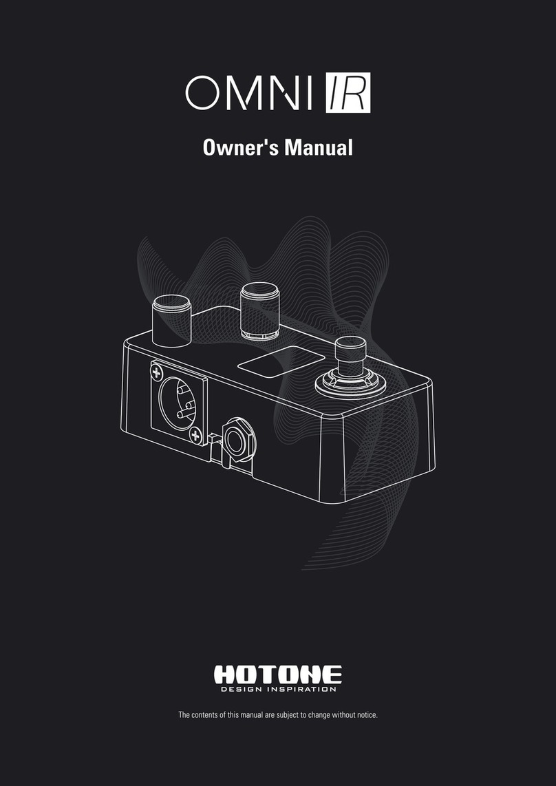 Hotone OMP-6 owner's manual