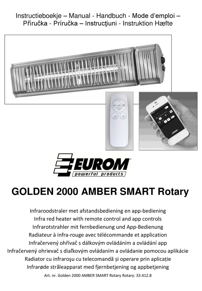 EUROM GOLDEN 2000 AMBER SMART manual