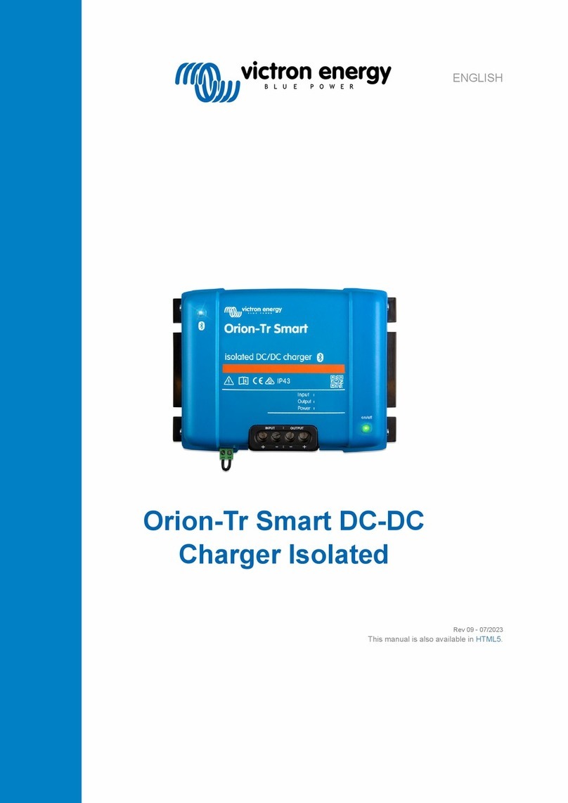 Victron energy Orion-Tr Smart DC-DC manual