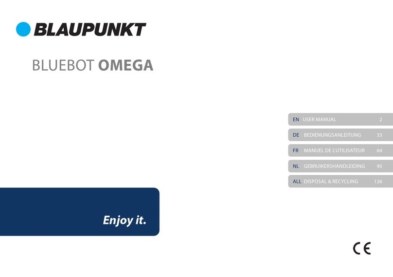Blaupunkt BLUEBOT OMEGA User manual