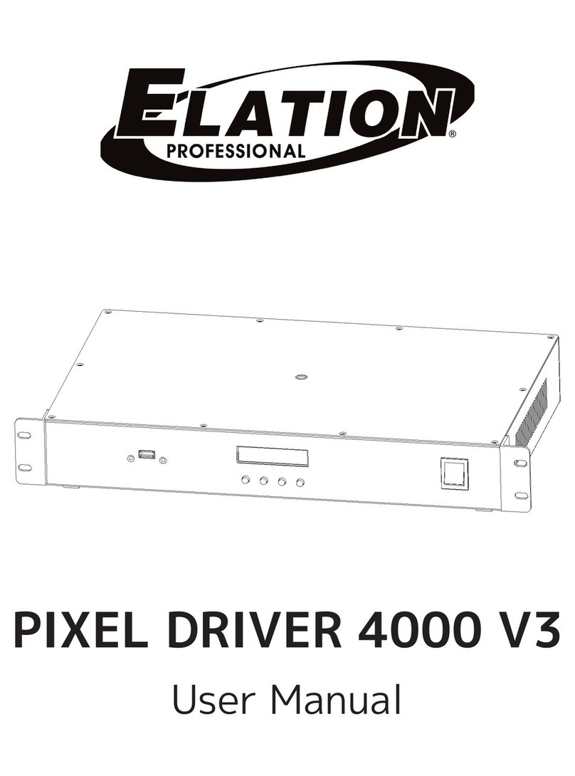Elation PIXEL DRIVER 4000 V3 user manual