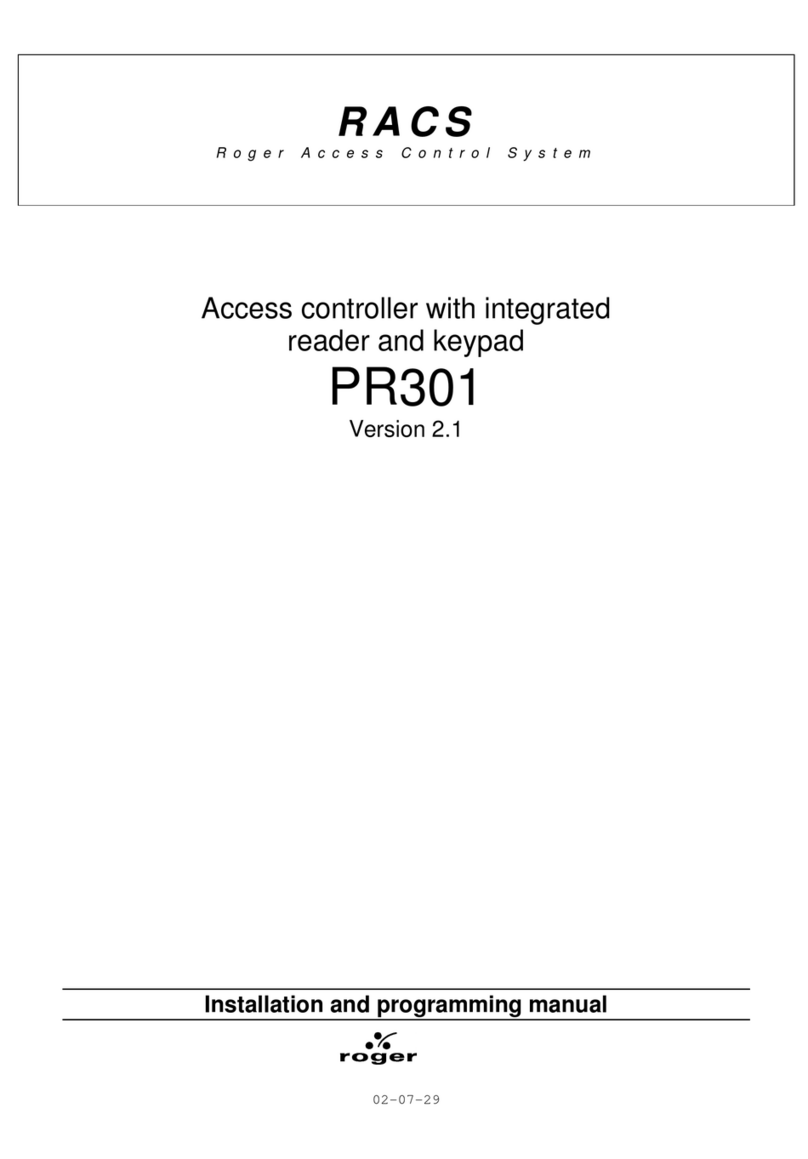 Roger PR301 Assembly instructions