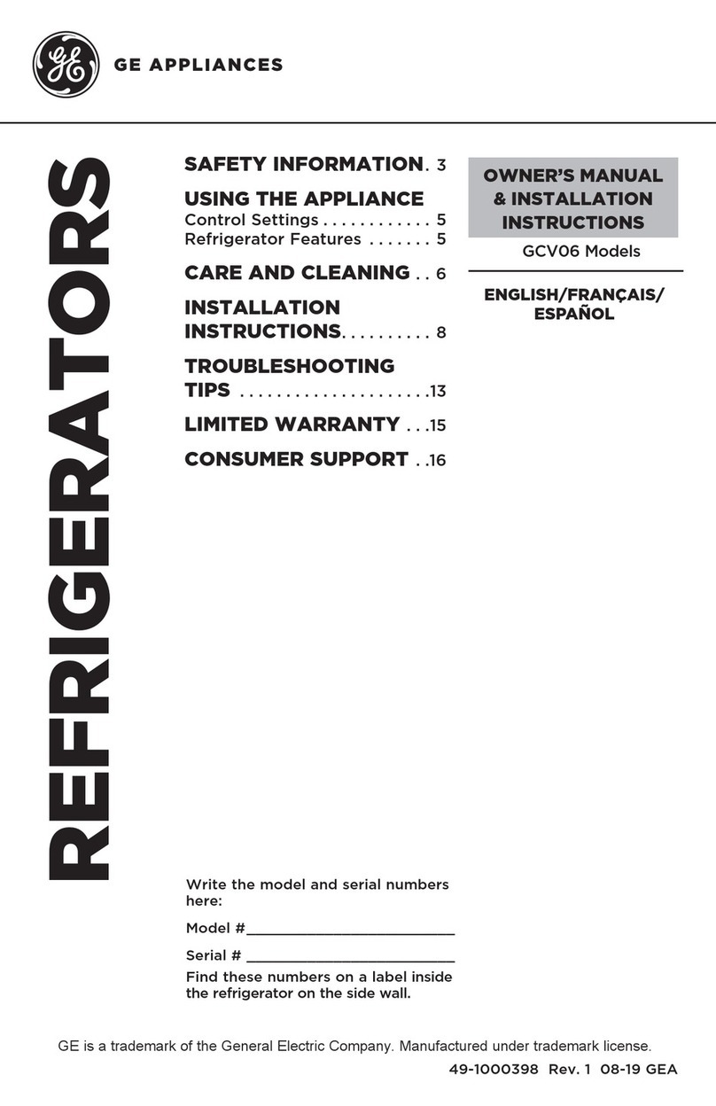 GE GCV06GSNBSB Original instructions