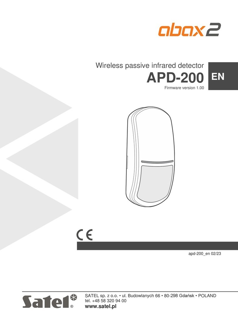 Satel ABAX 2 APD-200 manual