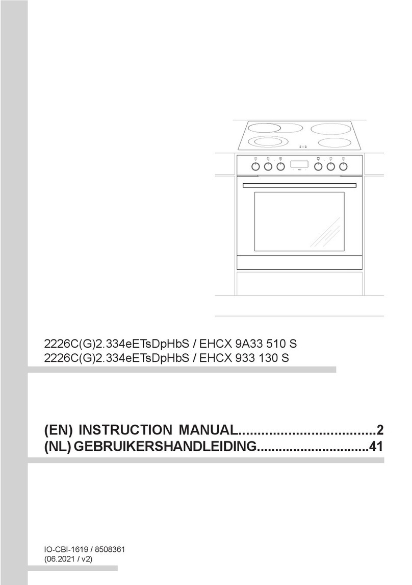 Amica EHCX 9A33 510 S User manual