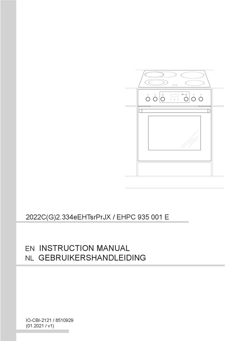 Amica EHPC 935 001 E User manual