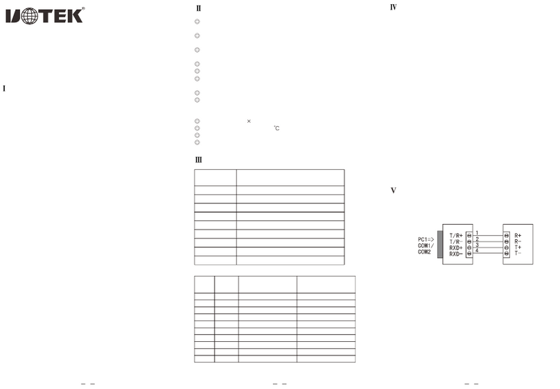 Uotek UT-501-EN user manual