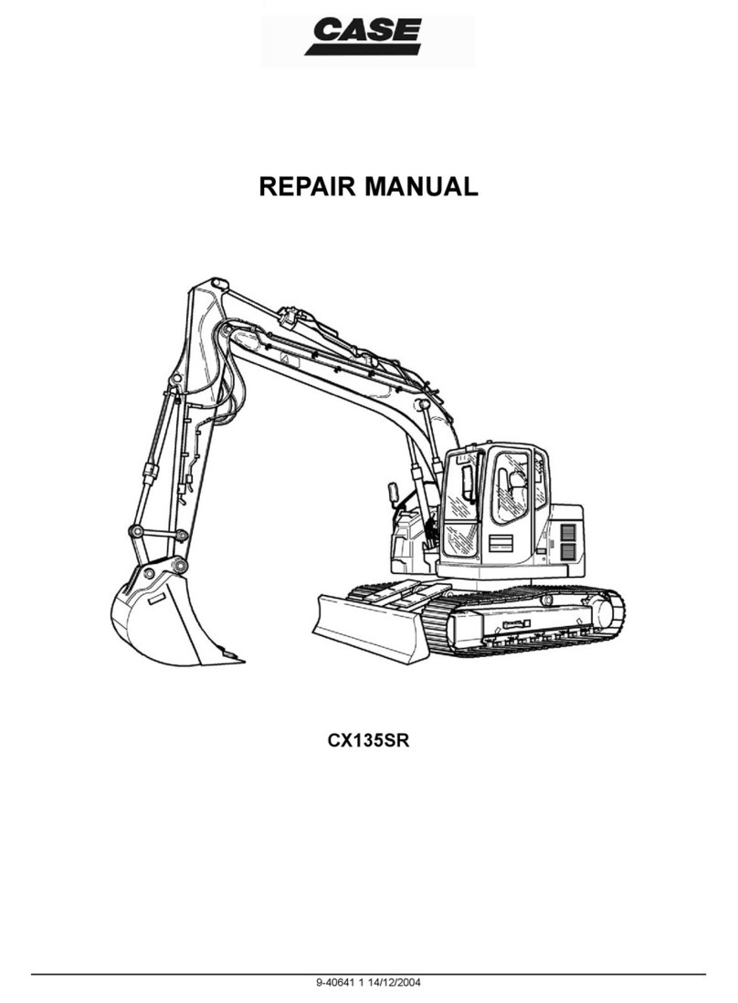 Case CX135SR Operating instructions