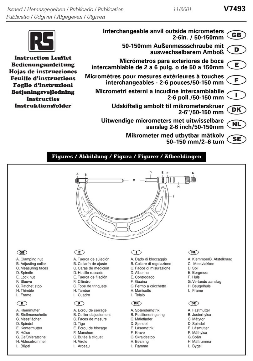 RS V7493 Manual
