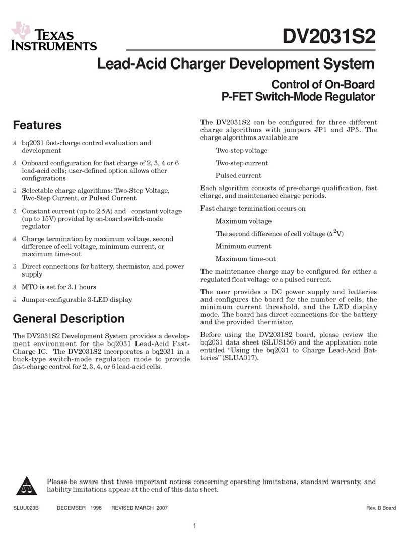 Texas Instruments DV2031S2 manual