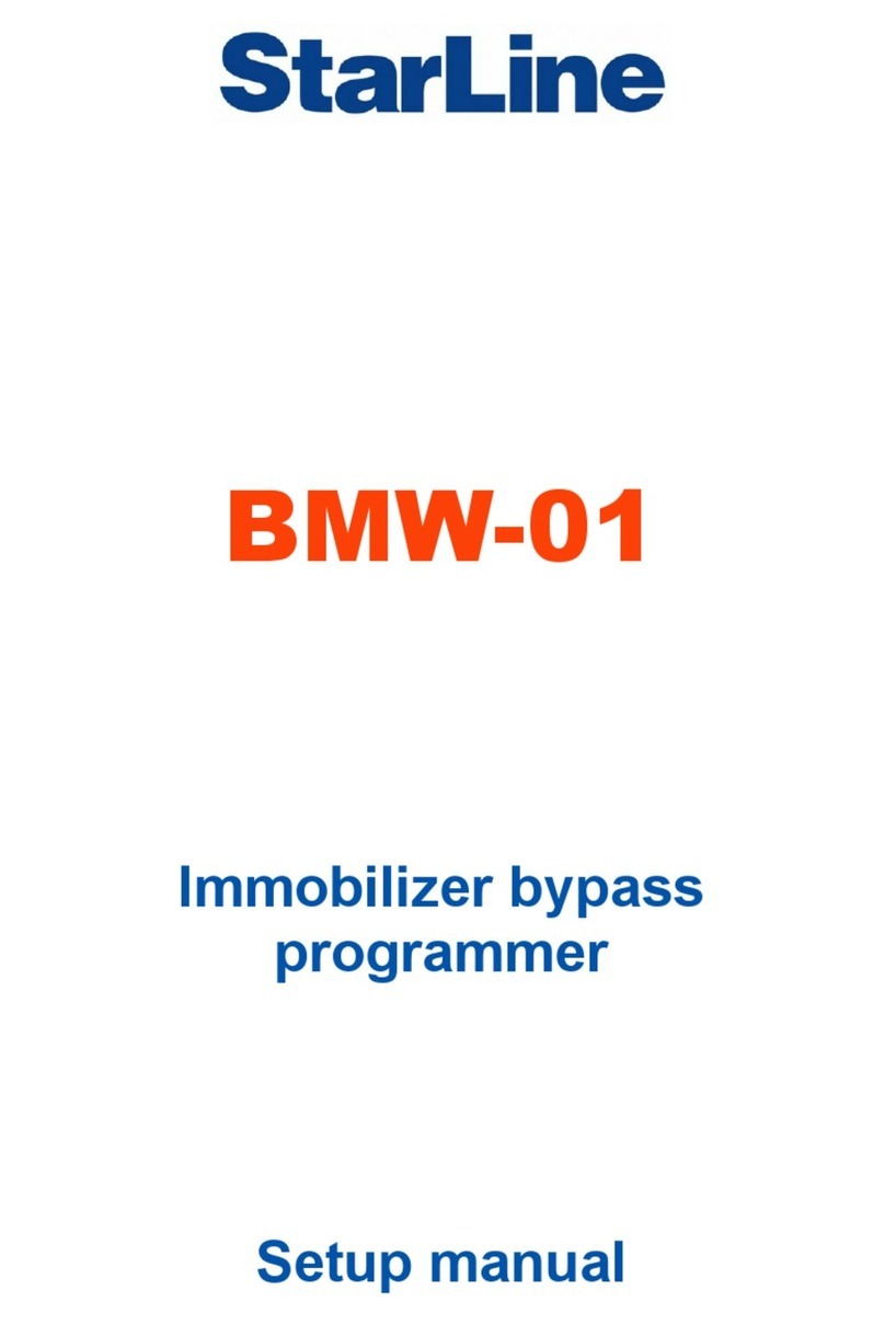 Starline BMW-01 Setup manual