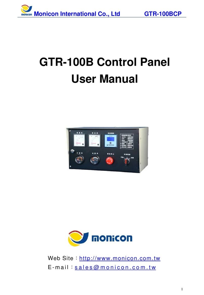 Monicon GTR-100B user manual