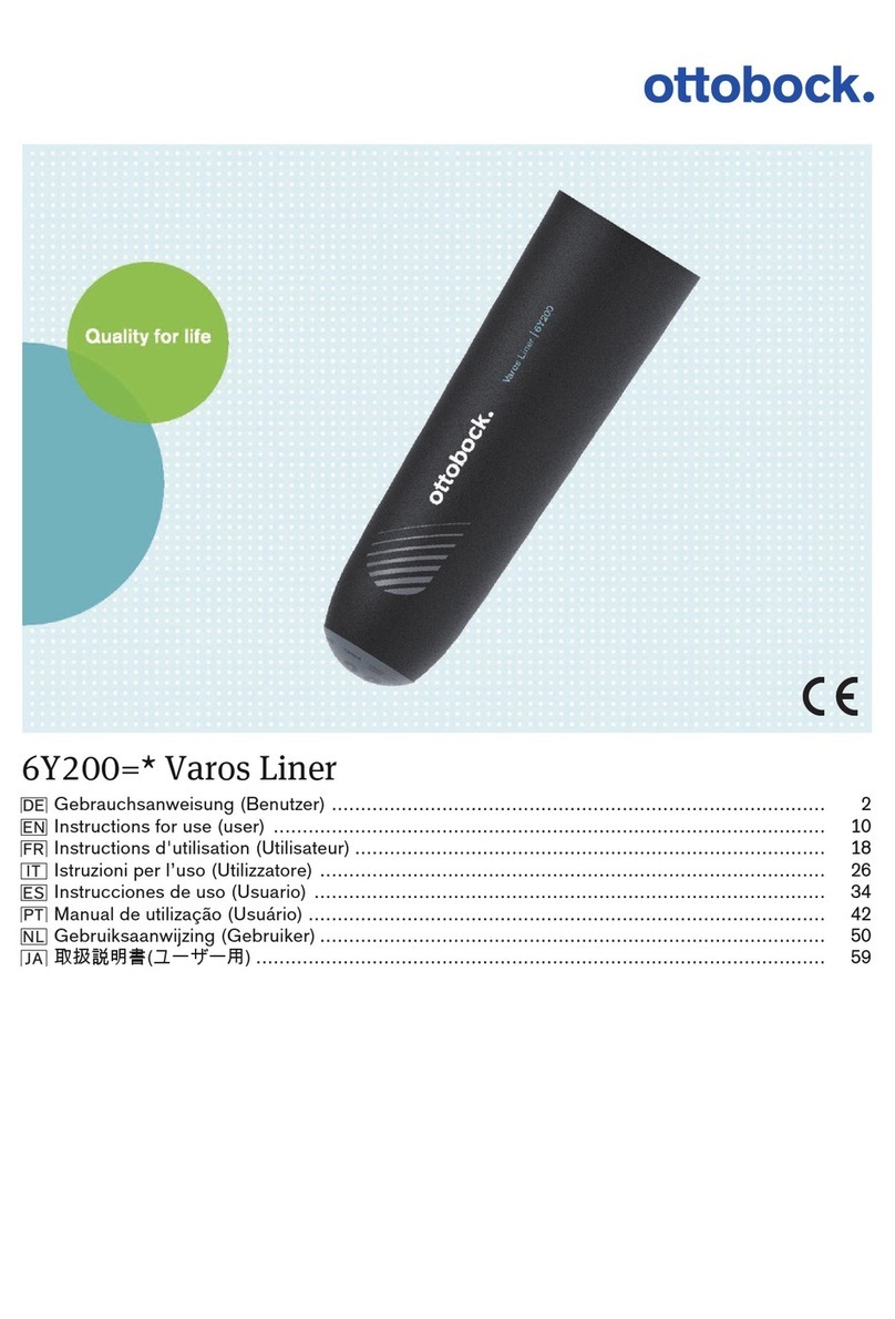 Otto Bock Varos 6Y200 Series Instructions for use