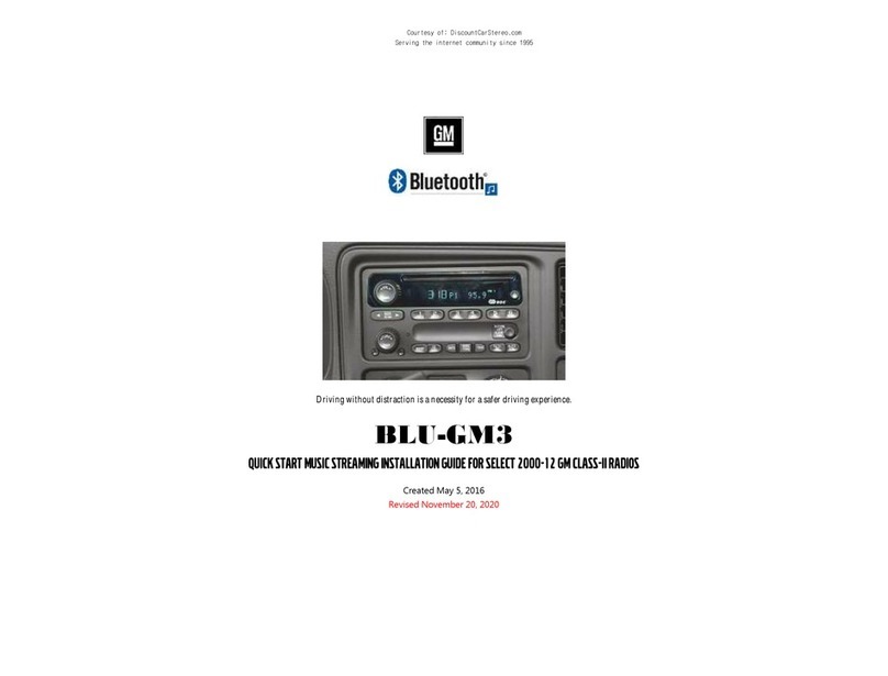 GMC BLU-GM3 quick start guide