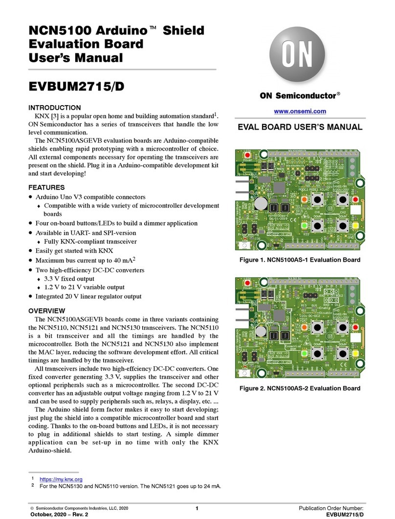 ON Semiconductor Arduino NCN5100 User manual ON Semiconductor Arduino NCN5100 User manual