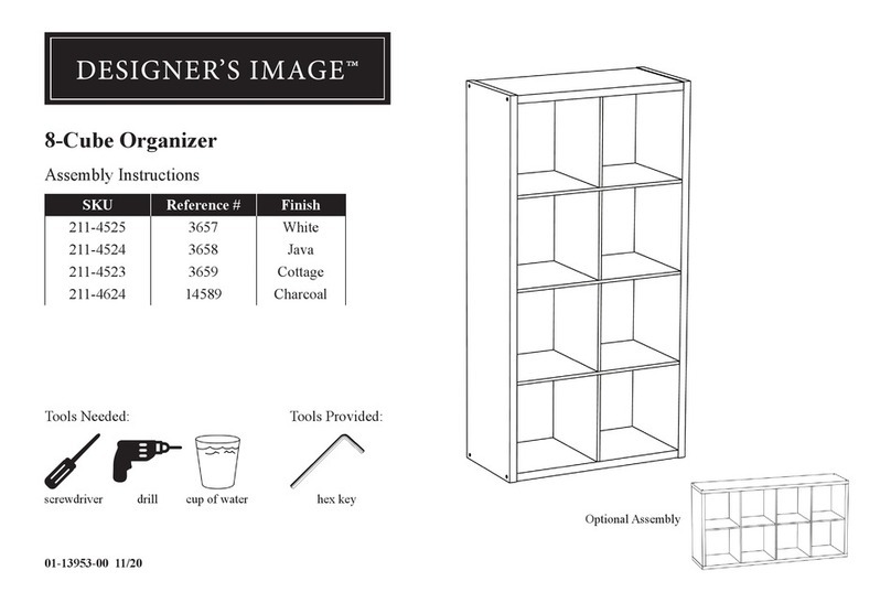 designer's image 211-4525 Assembly instructions