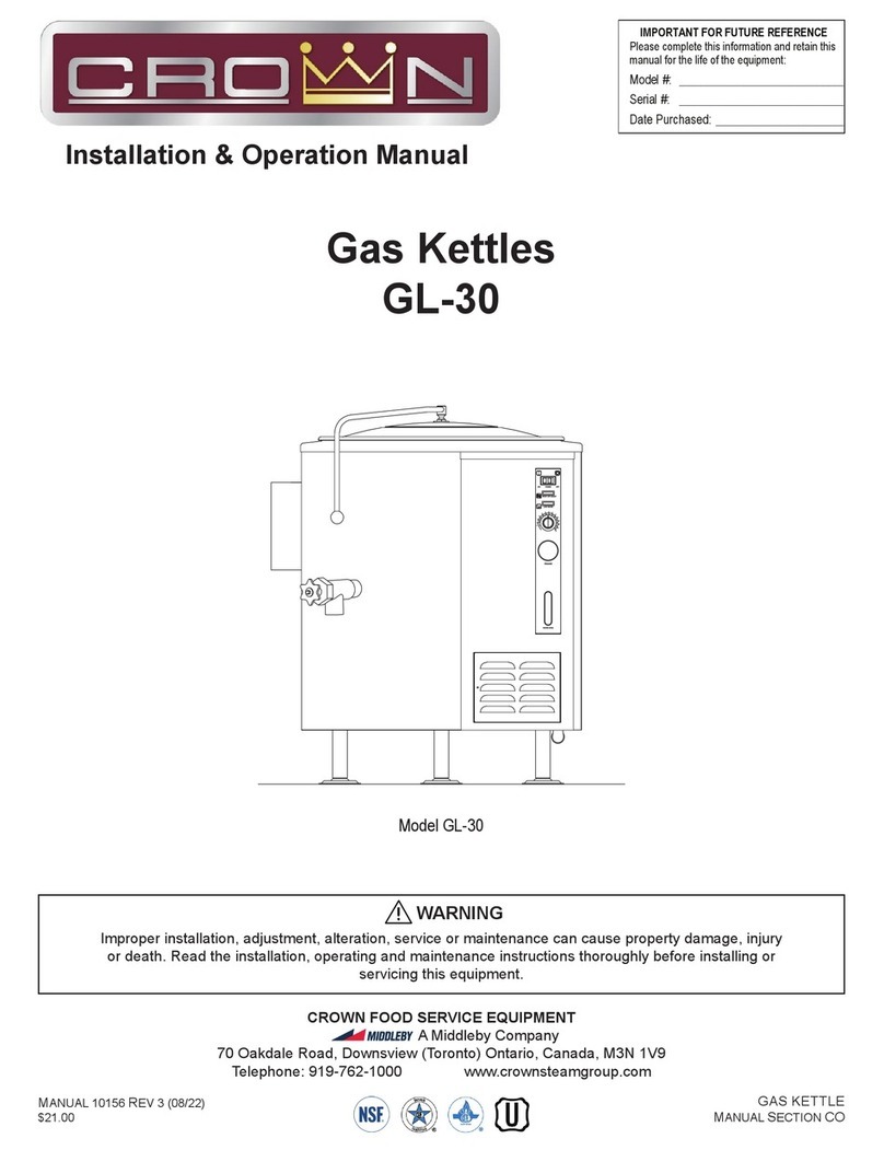 Crown GL-30 Installation & operation manual