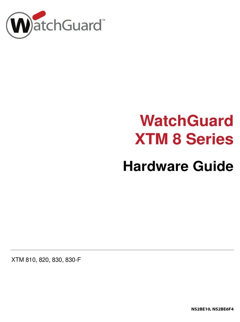 Watchguard XTM 810 Installation instructions