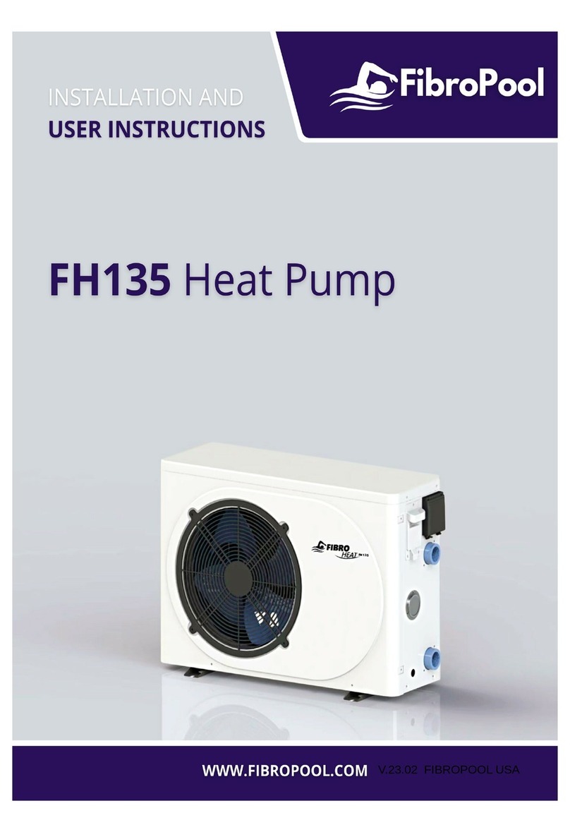 FibroPool FH135 Installation and user instructions