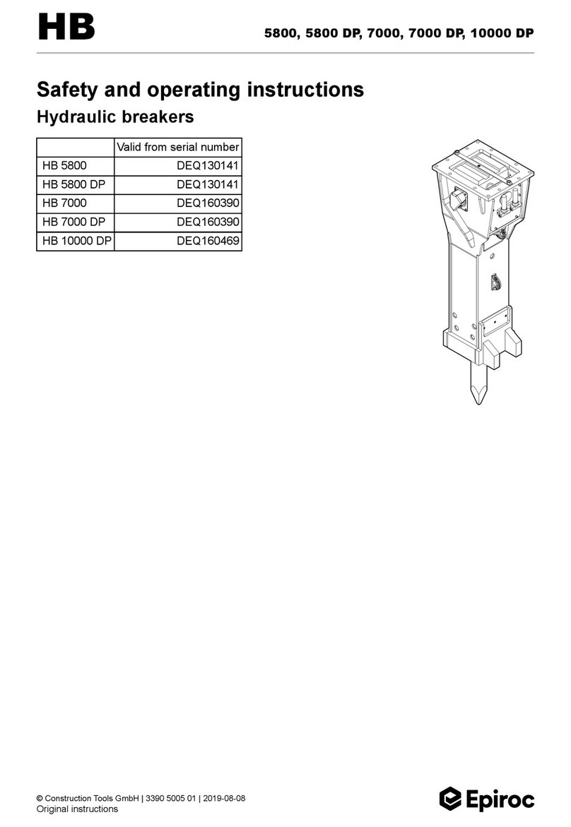 Epiroc DEQ130141 Maintenance and service guide