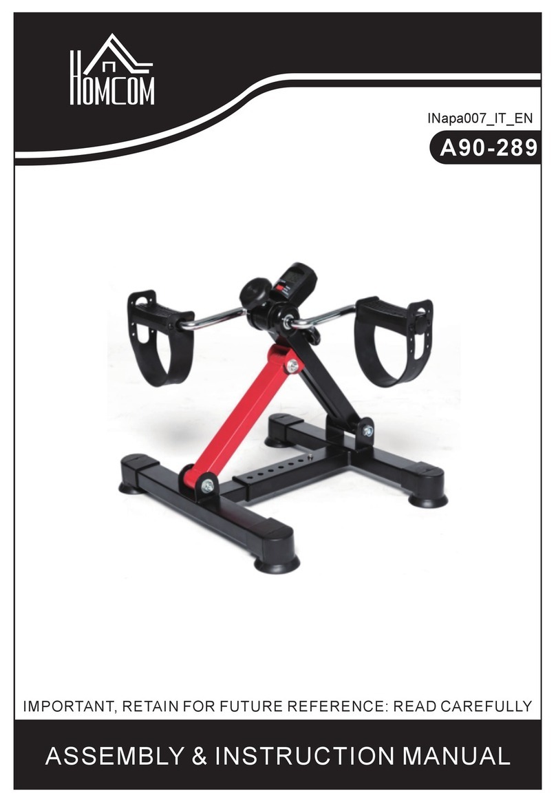 HOMCOM A90-289 Installation guide HOMCOM A90-289 Installation guide