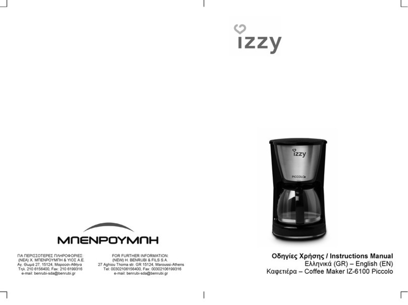 BENRUBI izzy Piccolo IZ-6100 instruction manual