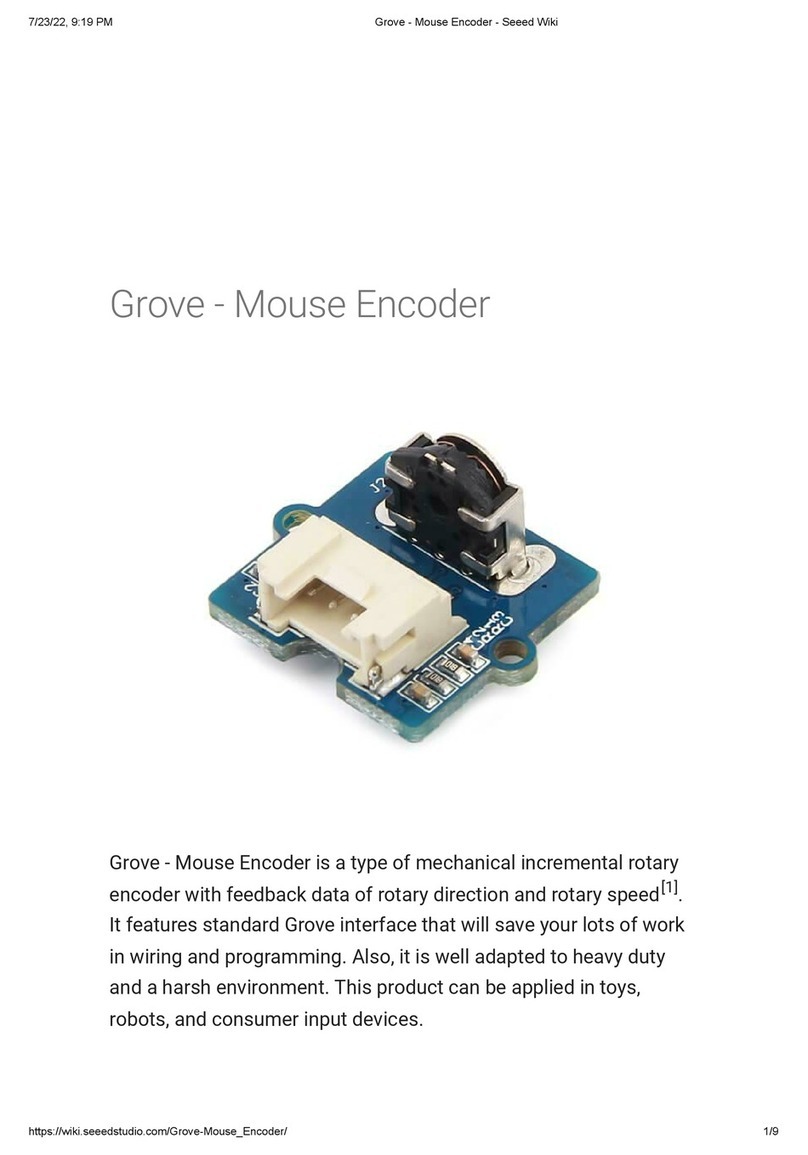 Seeed Grove - Mouse Encoder User manual