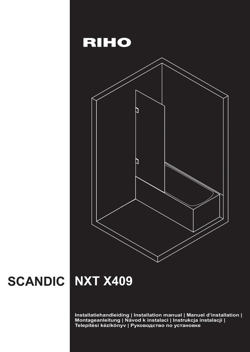 RIHO SCANDIC NXT X409 User manual RIHO SCANDIC NXT X409 User manual