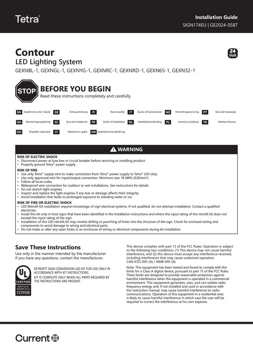Current Tetra GEXNBL-1 User manual