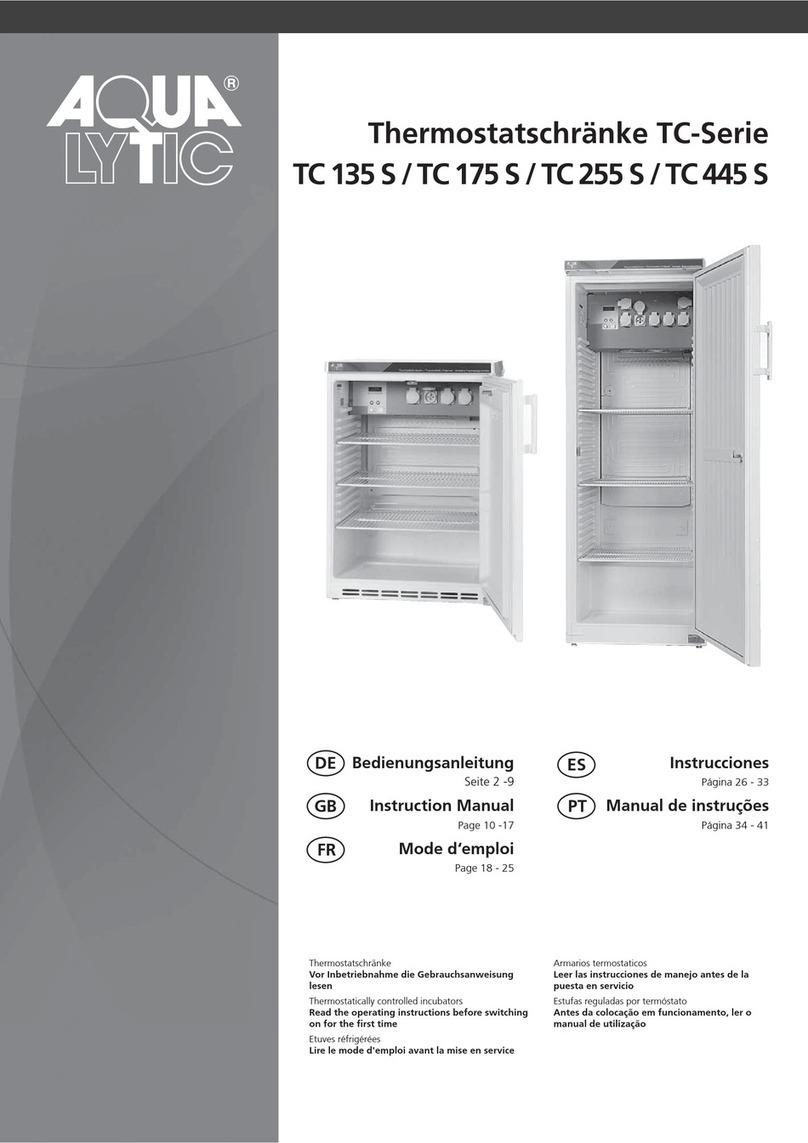 Aqualytic TC Series User manual
