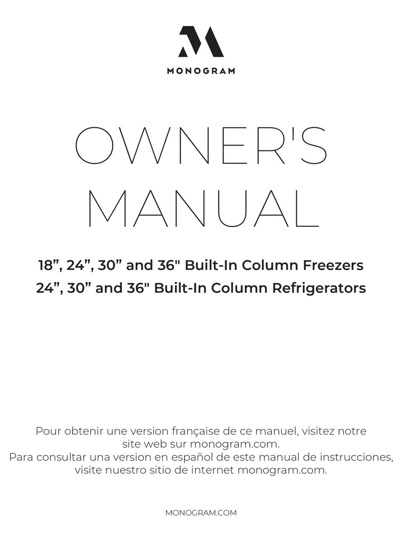 Monogram ZIF361 User manual