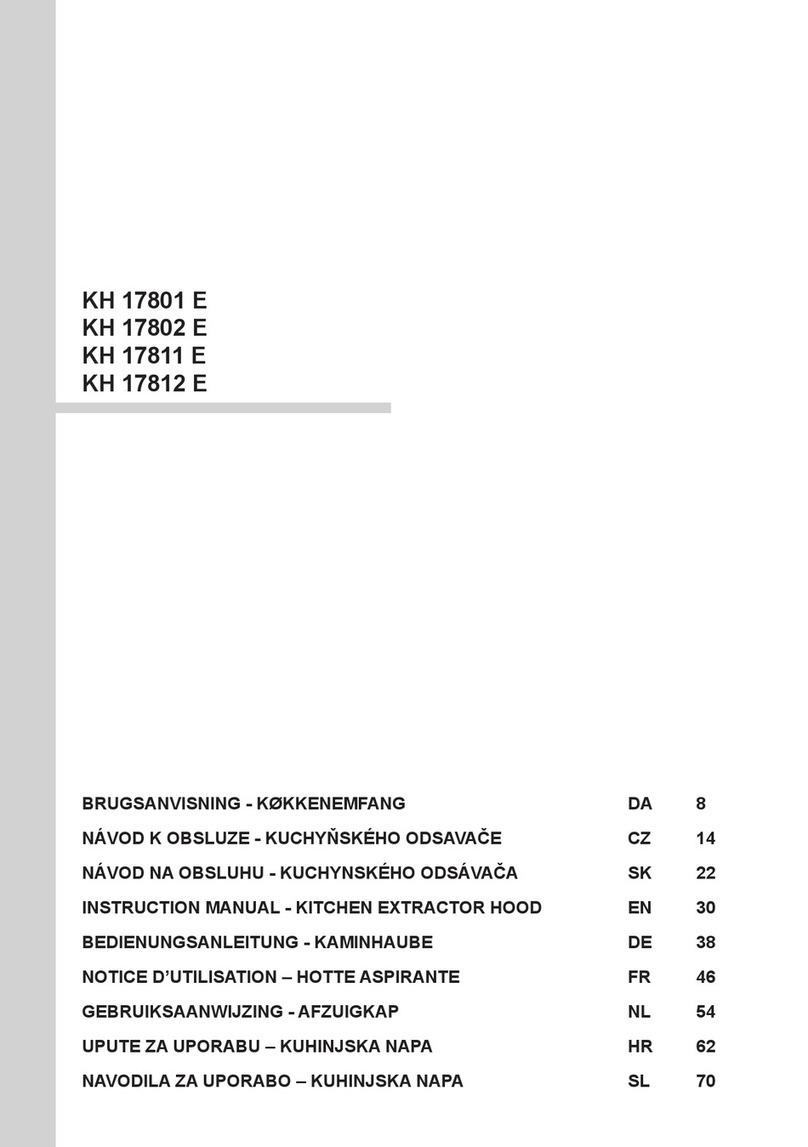 Amica KH 17801 E instruction manual