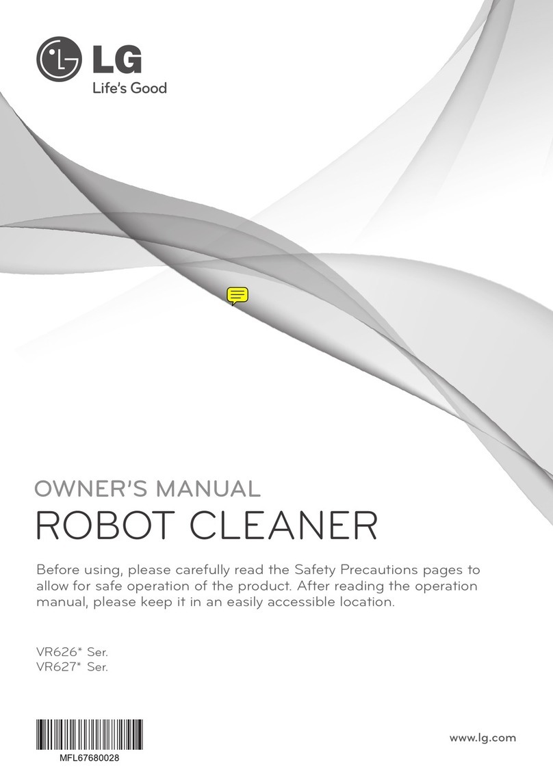 LG ROBOKING VR627 SERIES User manual
