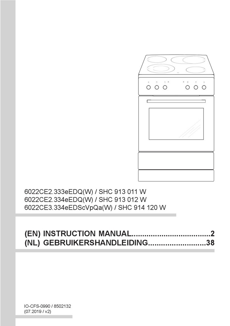 Amica SHC 913 011 W User manual