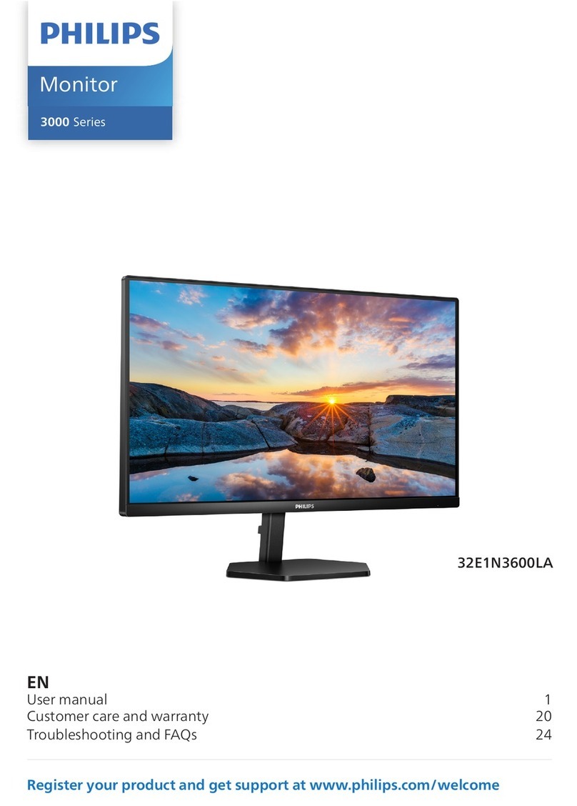 Philips 32E1N3600LA/01 user manual