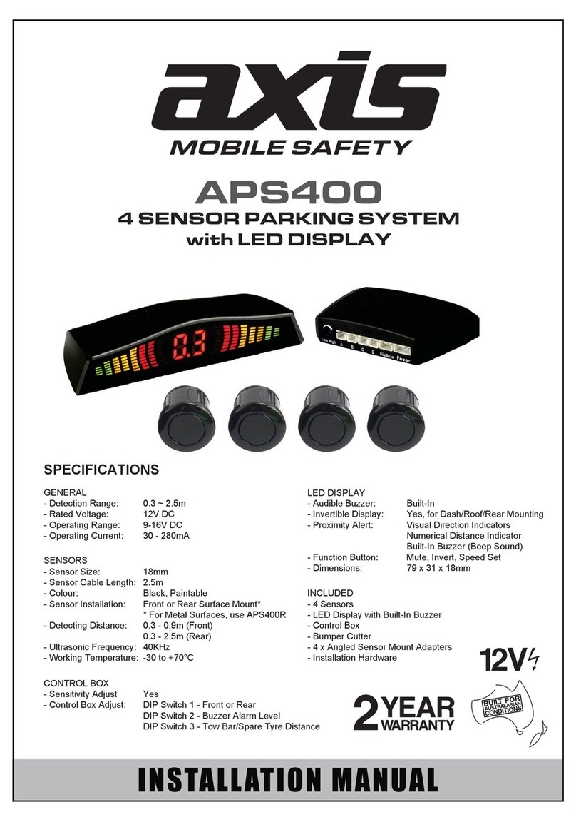 Axis APS400 installation manual
