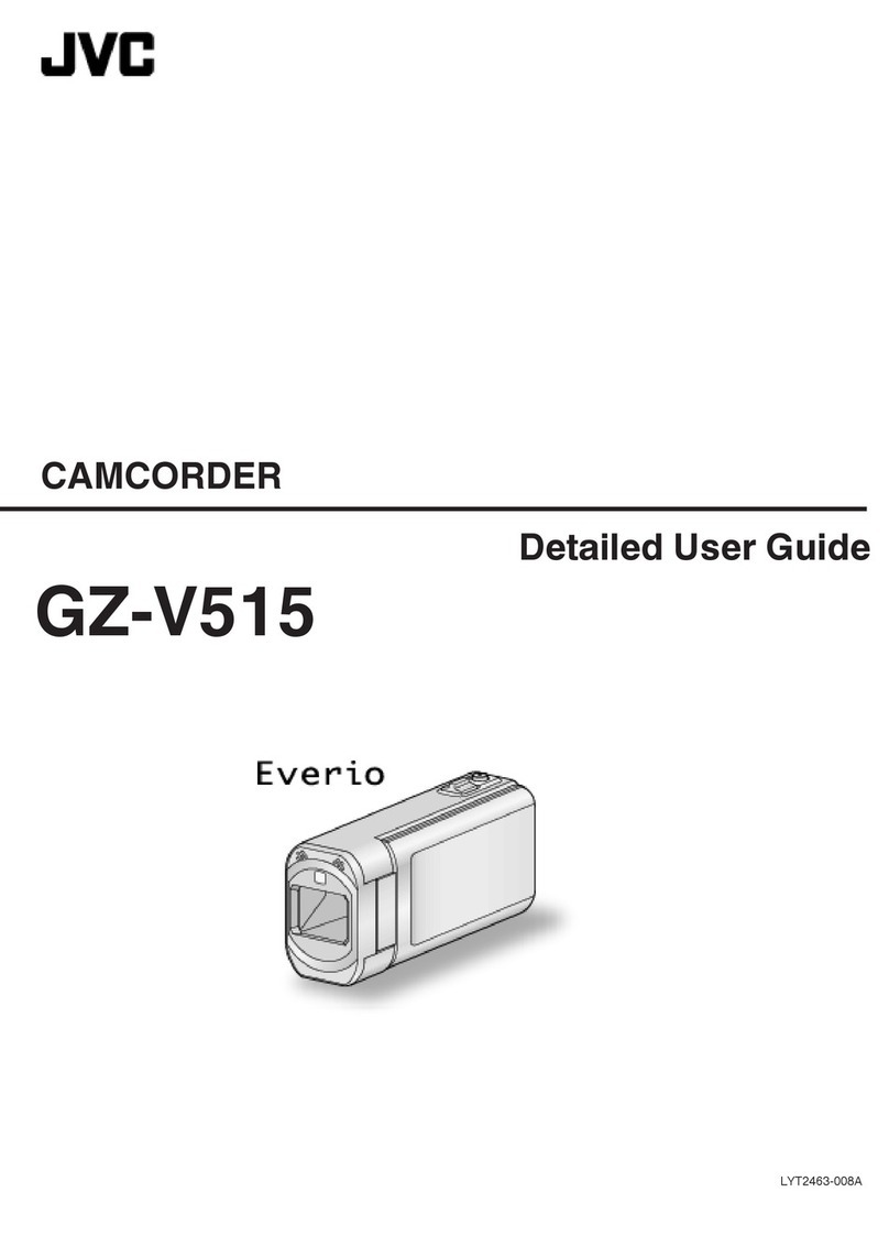 JVC Everio GZ-V515 Operating and maintenance manual