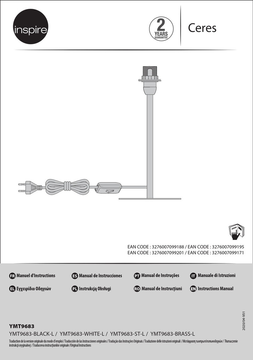 Inspire Ceres YMT9683 instruction manual