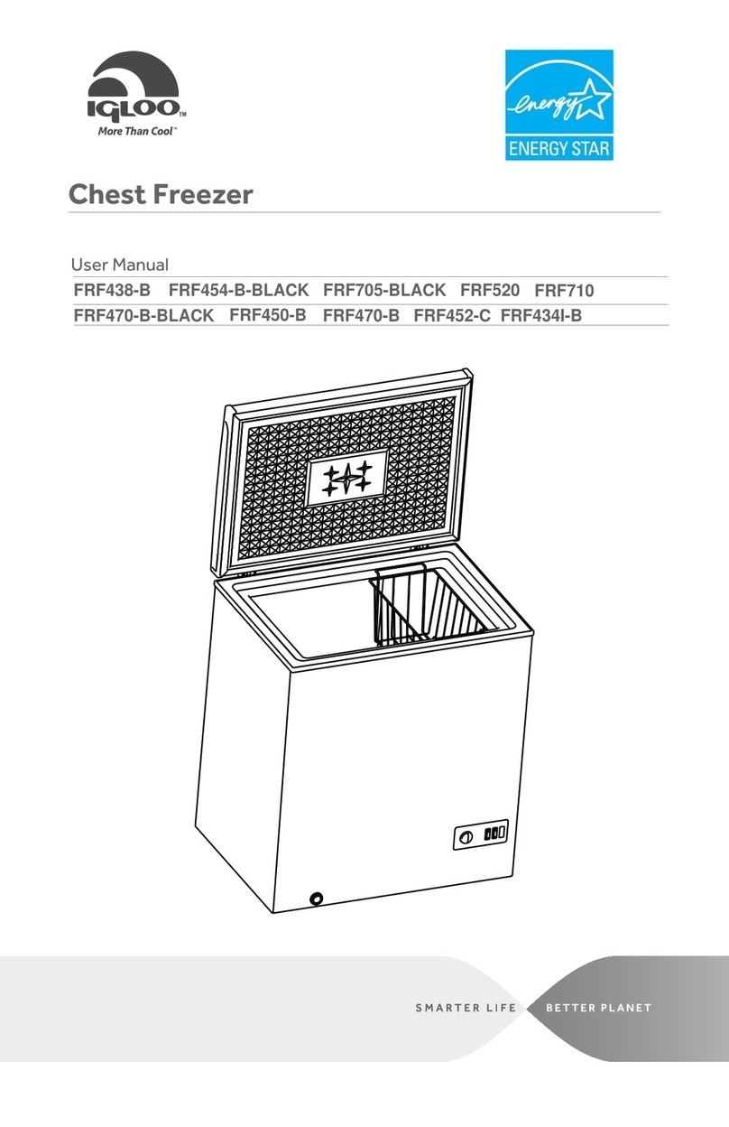Igloo FRF470-B-BLACK User manual