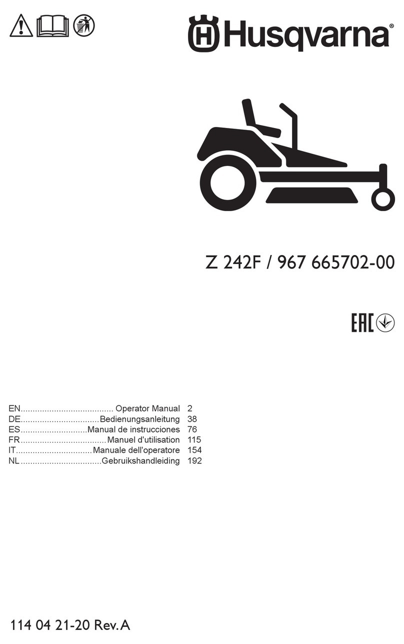 Husqvarna 967 665702-00 Operator's manual