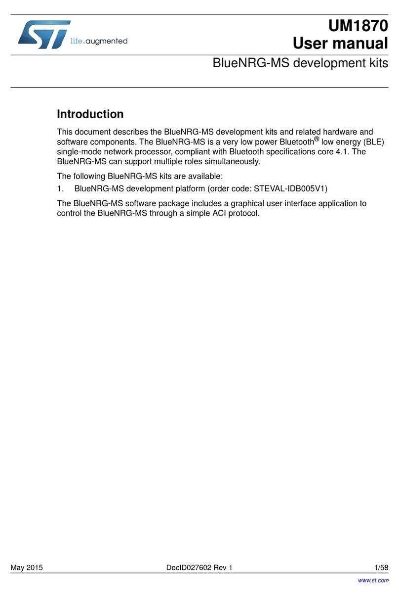 ST UM1870 User manual