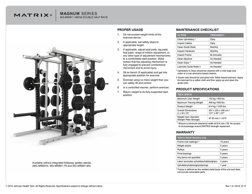 Matrix MAGNUM MG-MR691 User manual