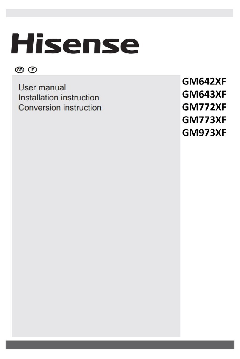 Hisense GM642XF User manual