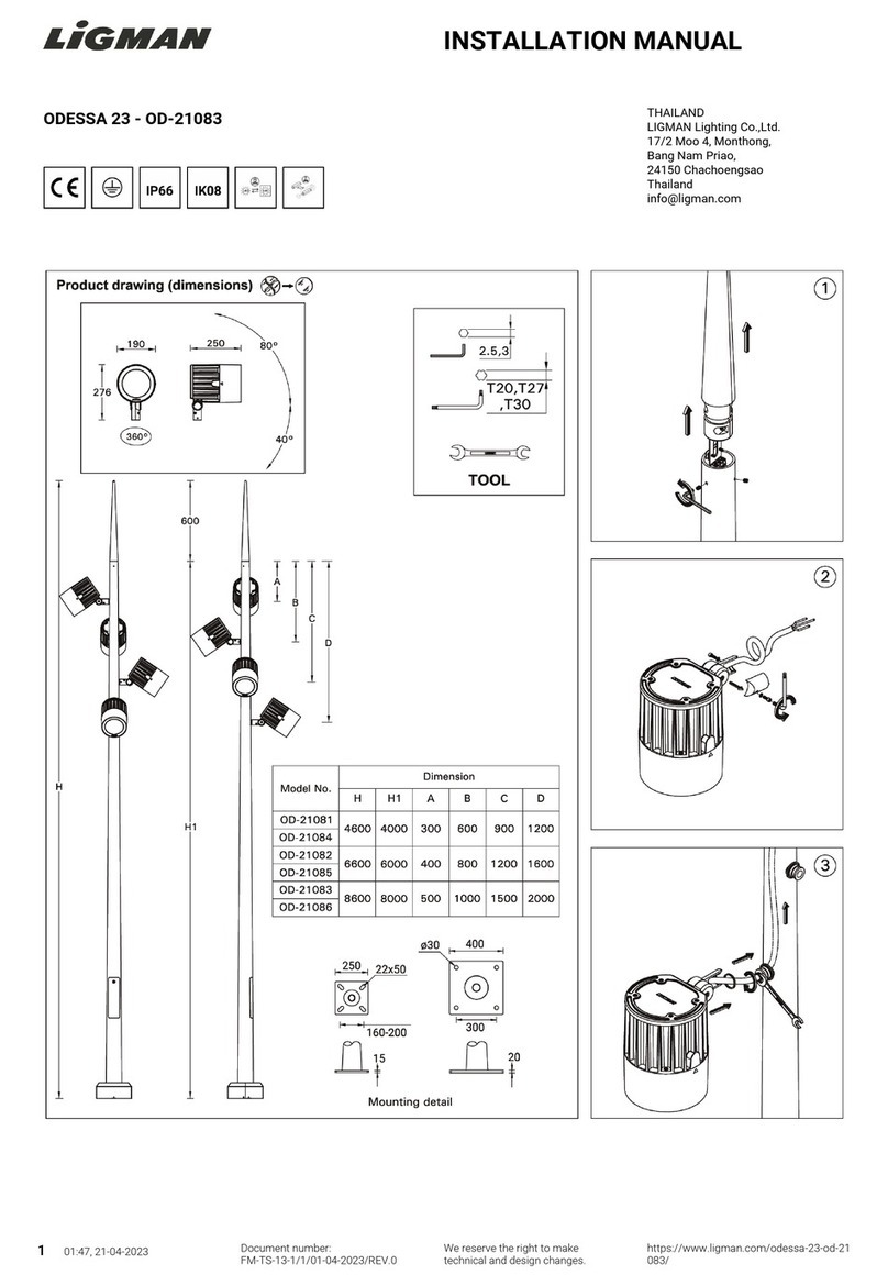 LIGMAN OD-21083 User manual